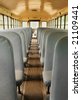 Empty school bus