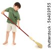 Boy Sweeping