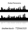 Dubai+skyline+panorama