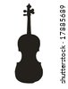 Violin Silhouette