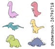 Cute Dinosaur Tattoos