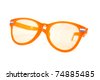 Big Orange Glasses