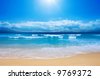 صور شواطىء وبحار  Stock-photo-gorgeous-beach-in-summertime-9769372
