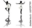 Dancer+silhouette+white