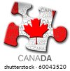 canada flag puzzle