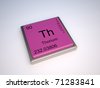 thorium symbol